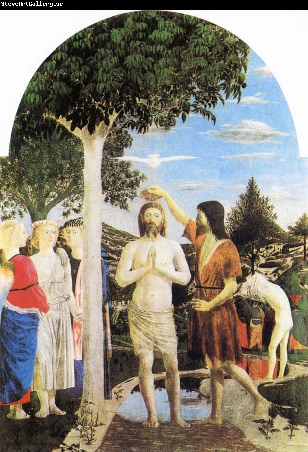 Piero della Francesca The Baptism of Christ